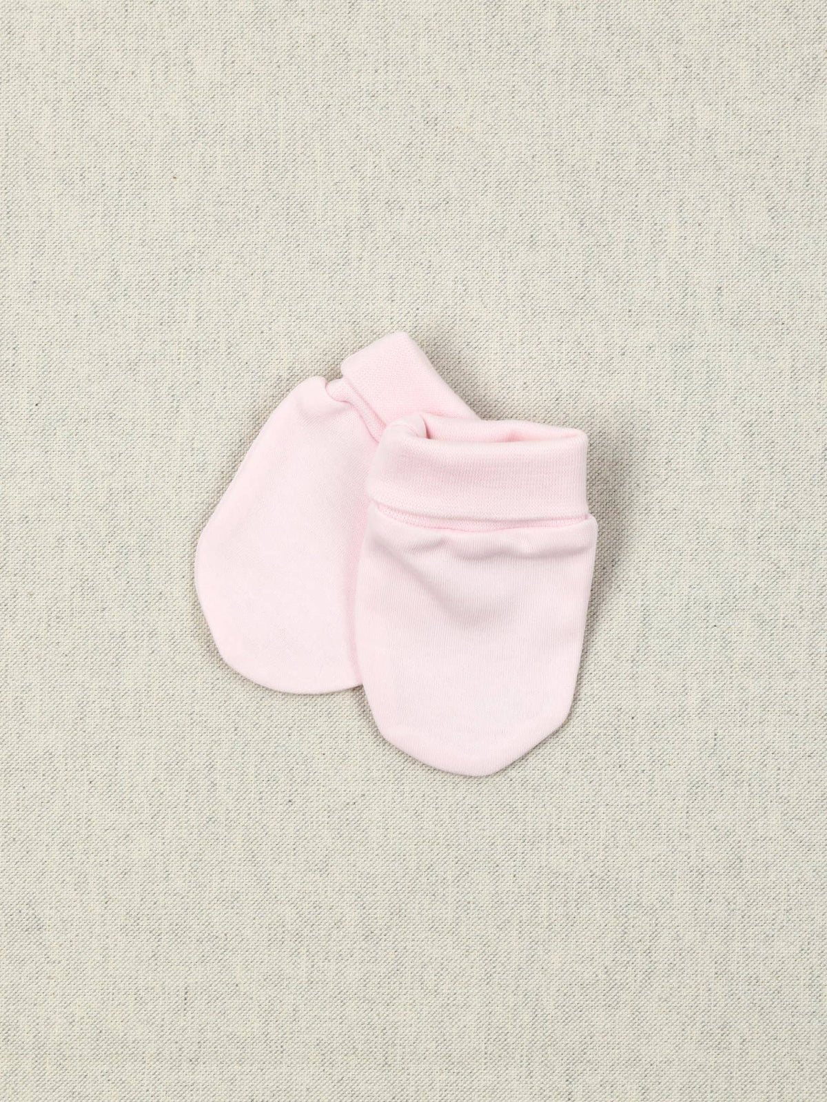 Set muts en handschoenen baby roze