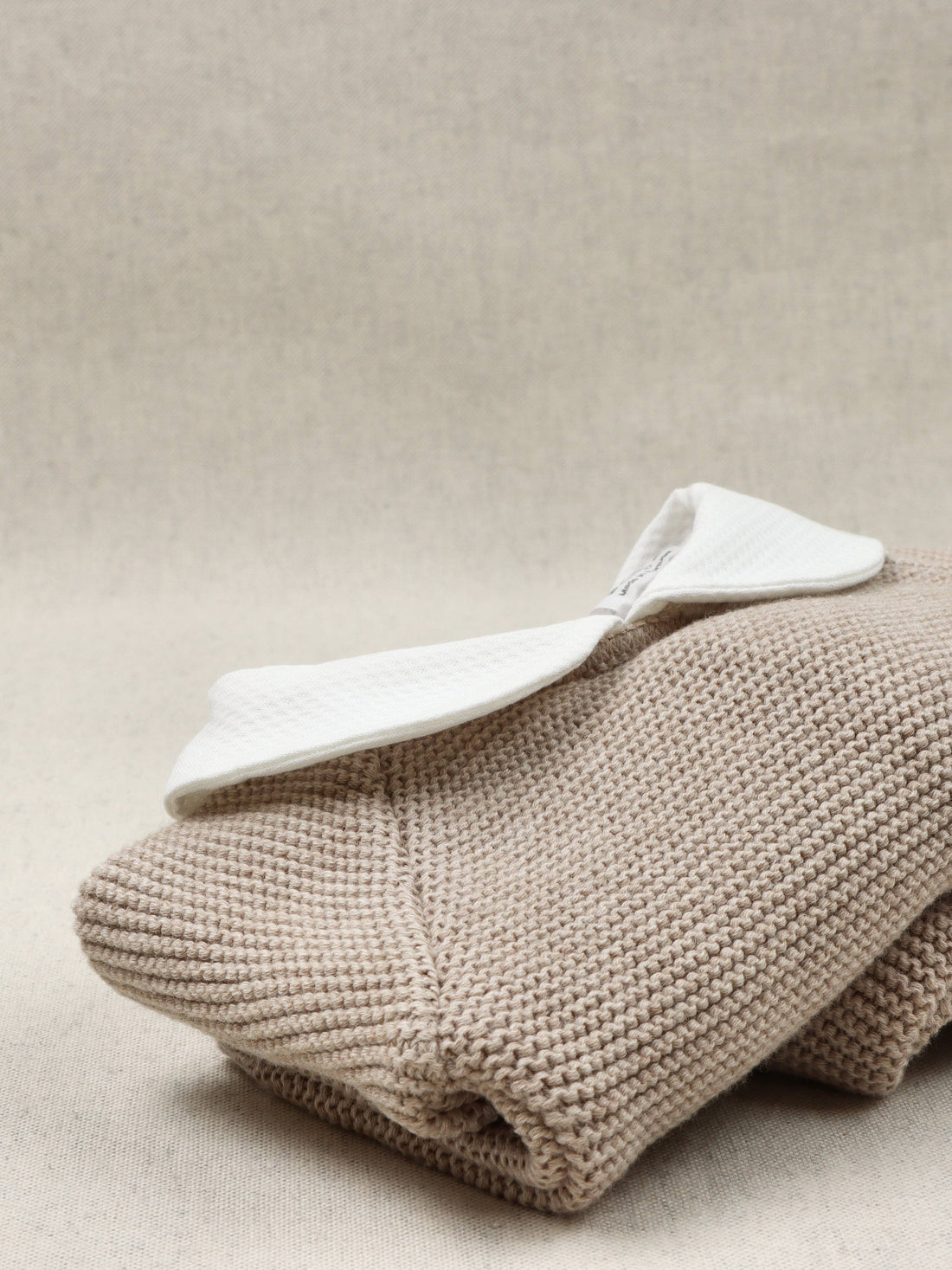 Petit gebreid setje beige