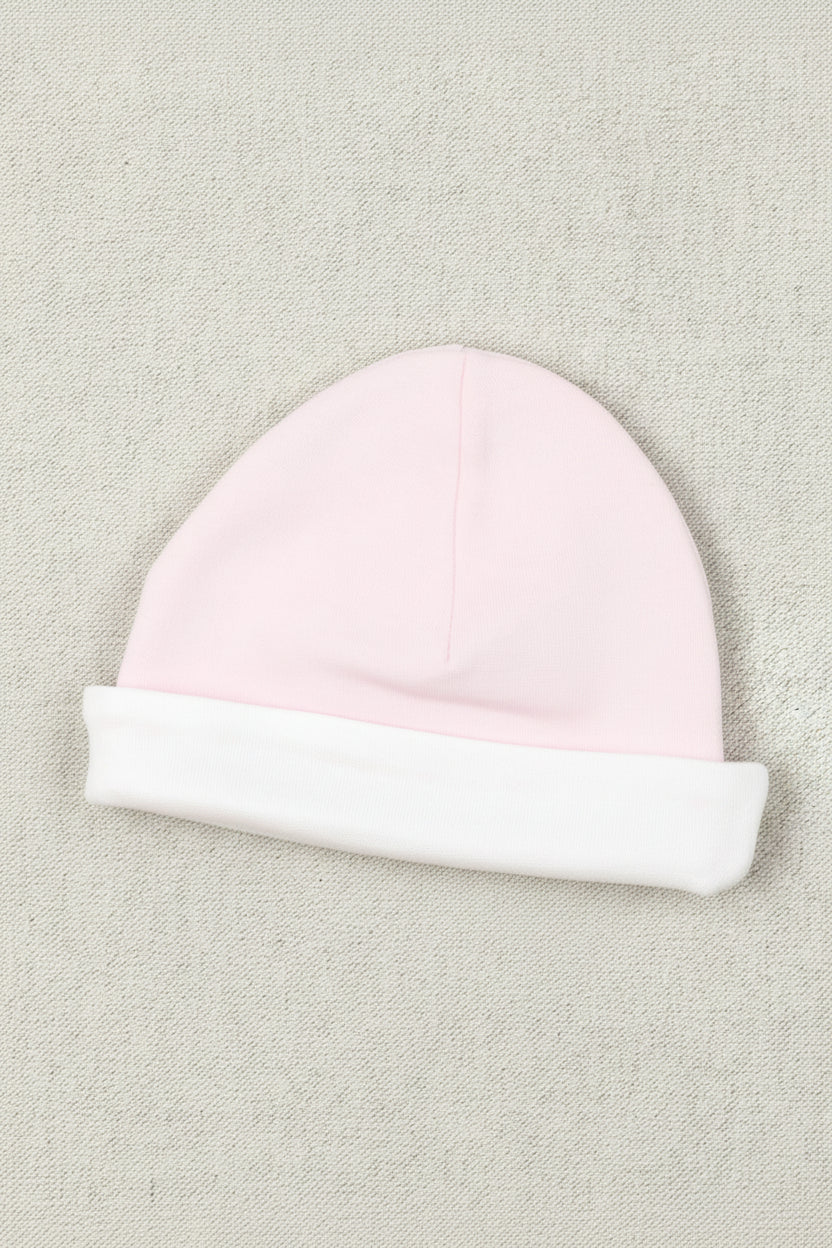 Set muts en handschoenen baby roze