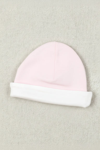 Set muts en handschoenen baby roze