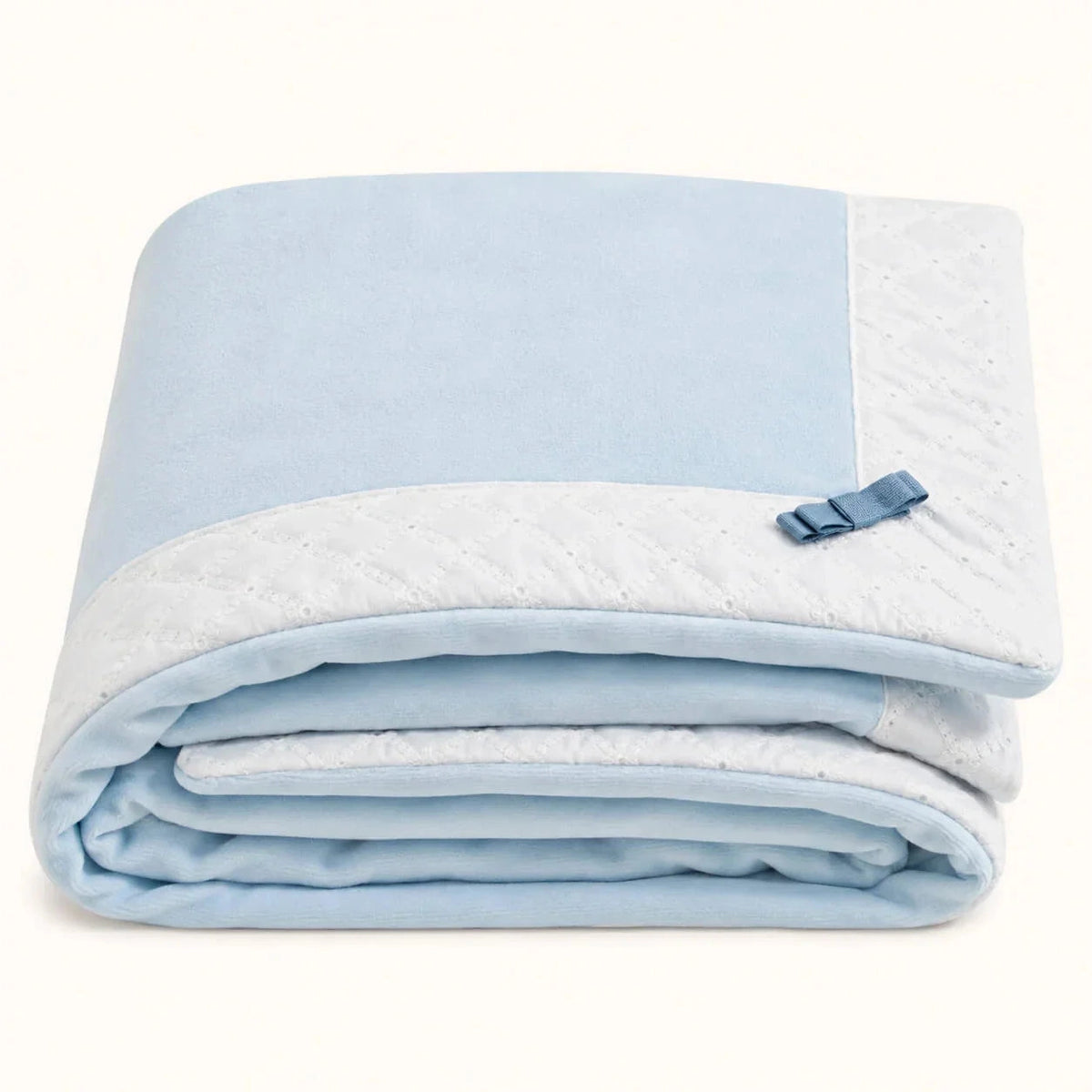 Manta deken baby blauw