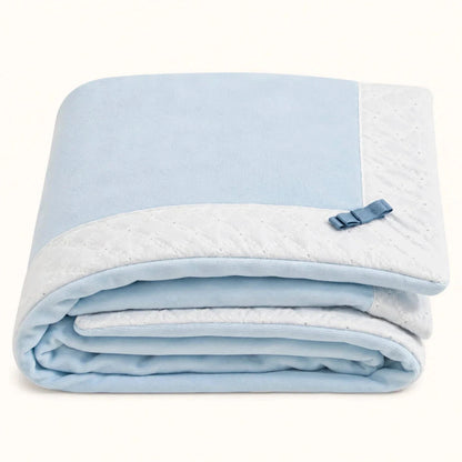 Manta deken baby blauw